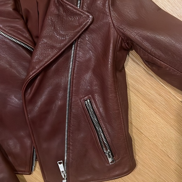All Saints leather jacket - Picture 3 of 3